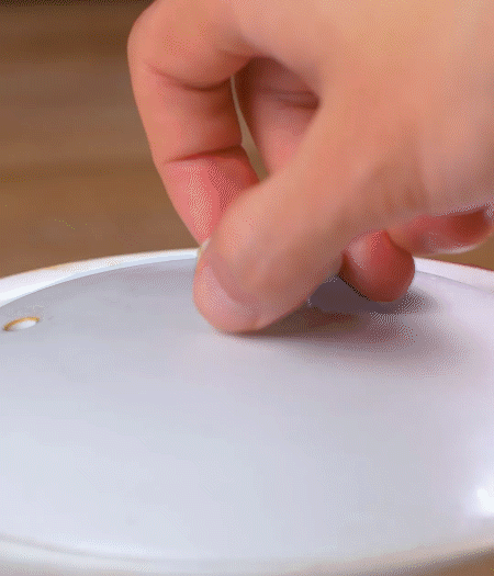 關(guān)火后燜5分鐘。